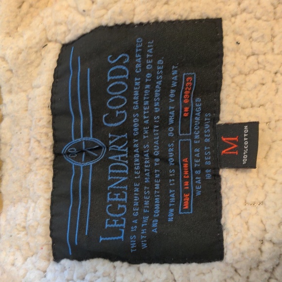 Legendary Goods Size M Lined Utility Work Chore Barn Jacket w/Pockets - Picture 9 of 12